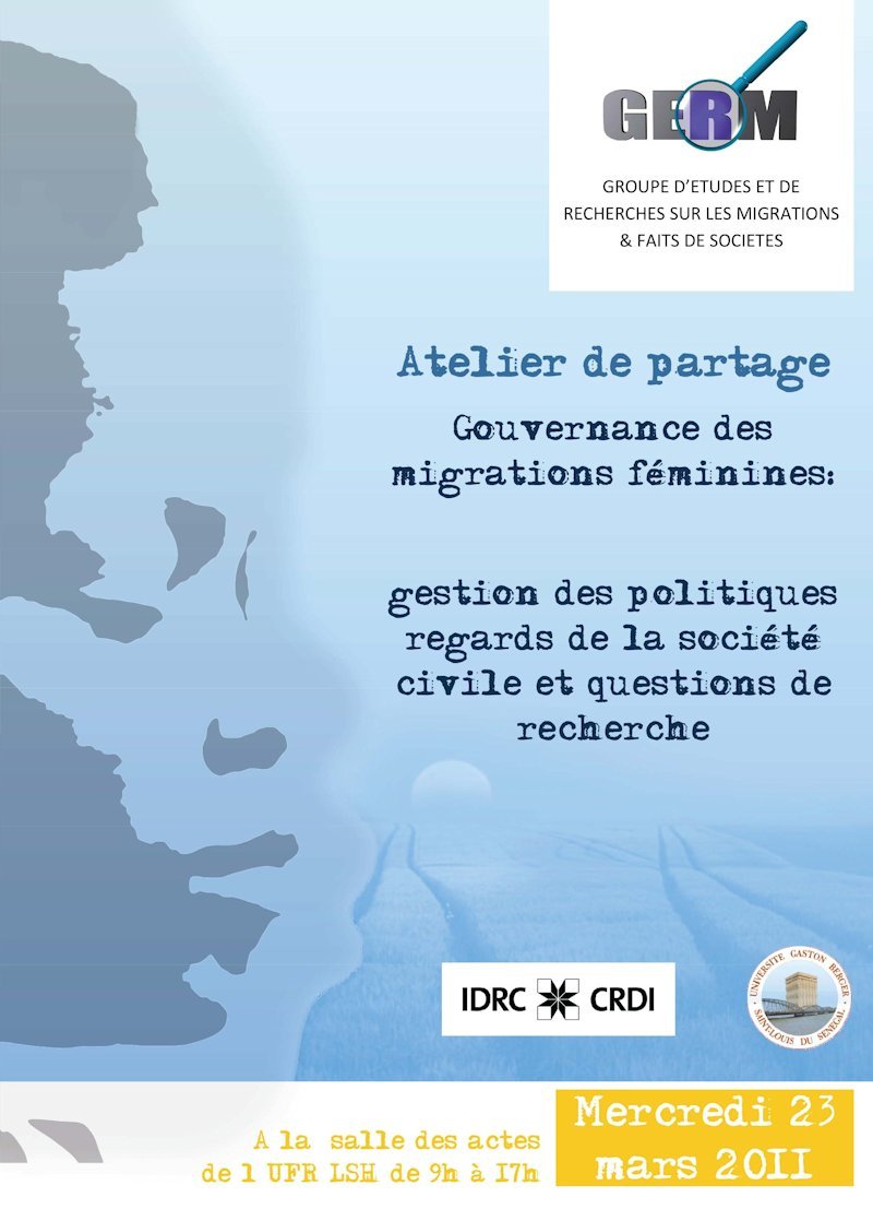 800px x 1118px - Atelier de partage : Gouvernance des migrations fÃ©minines, gestion ...