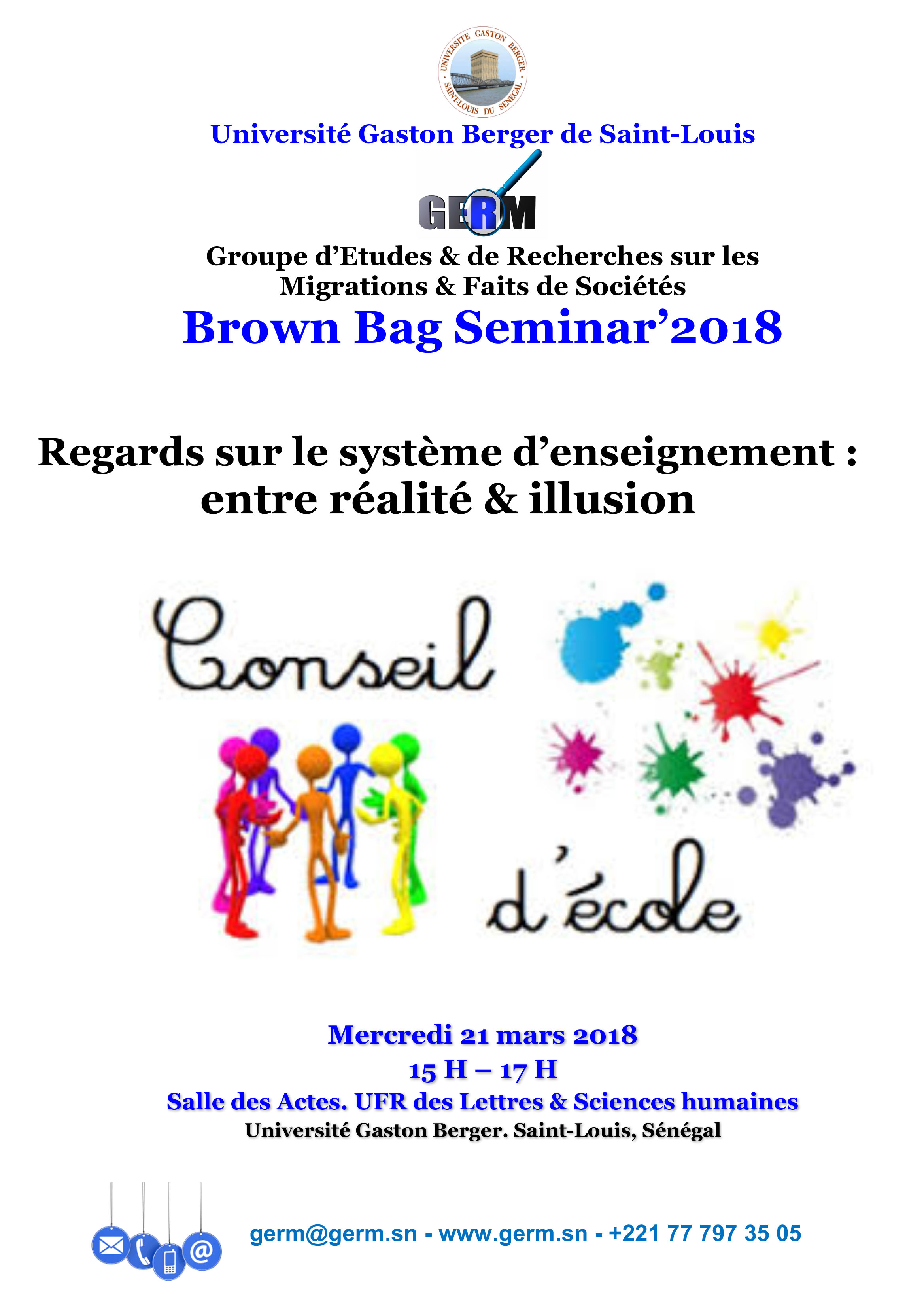 Brown Bag Seminar'2018 â€“ Regards sur le systÃ¨me d'enseignement ...